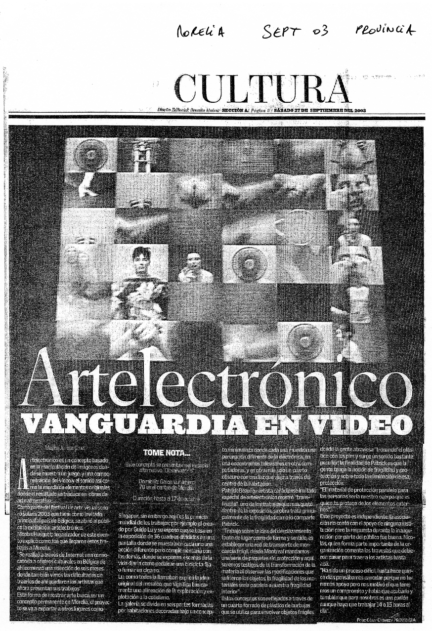 Artelectronico morelia